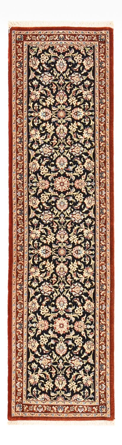 Runner Perser Rug - Ghom - Royal - 196 x 54 cm - dark blue
