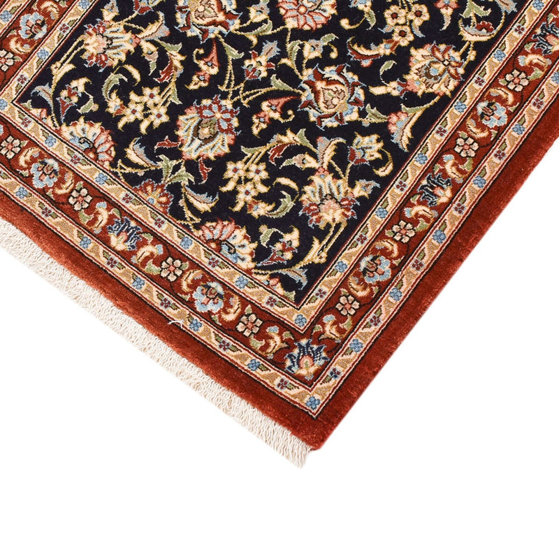 Runner Perser Rug - Ghom - Royal - 196 x 54 cm - dark blue