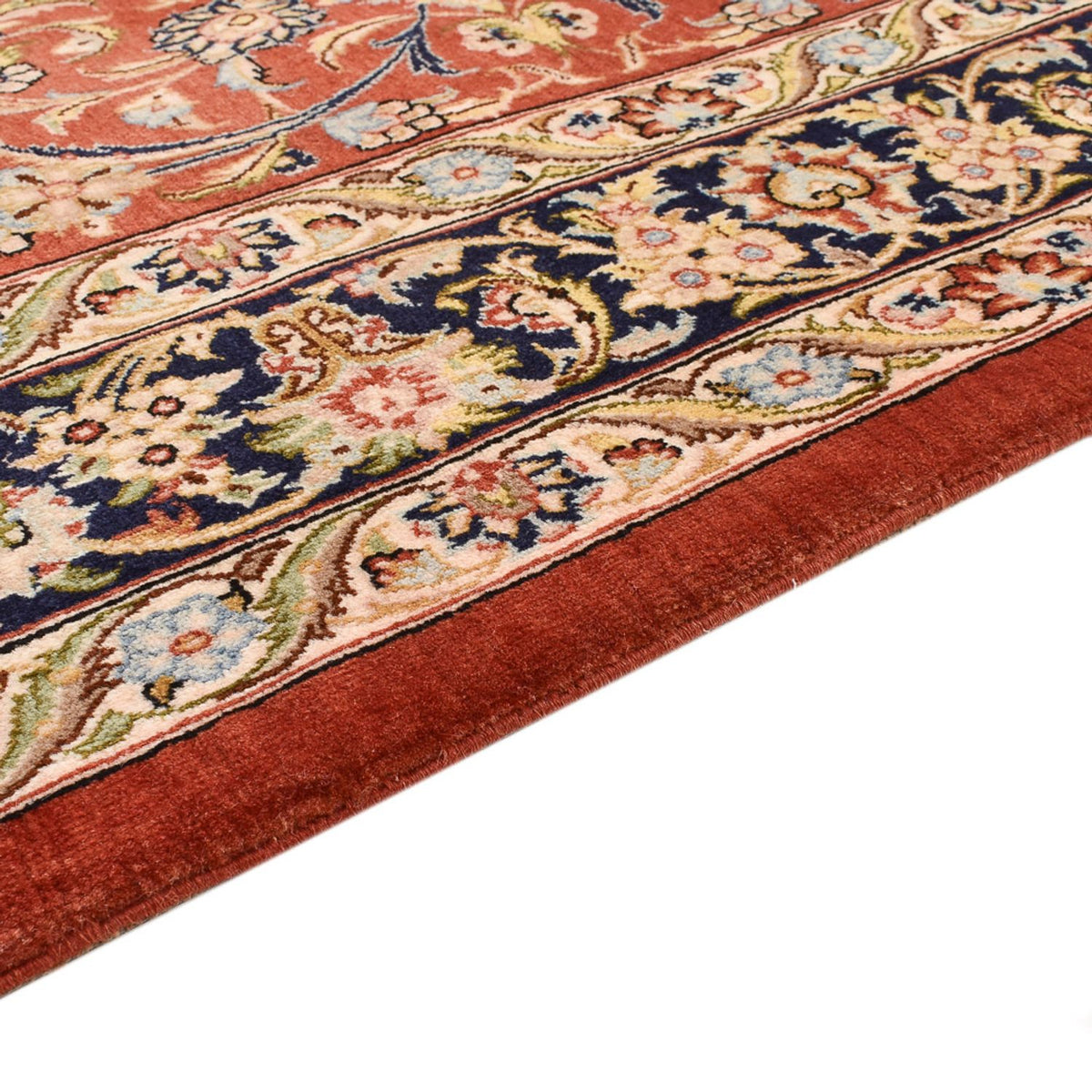 Perser Rug - Ghom - Royal - 207 x 134 cm - red