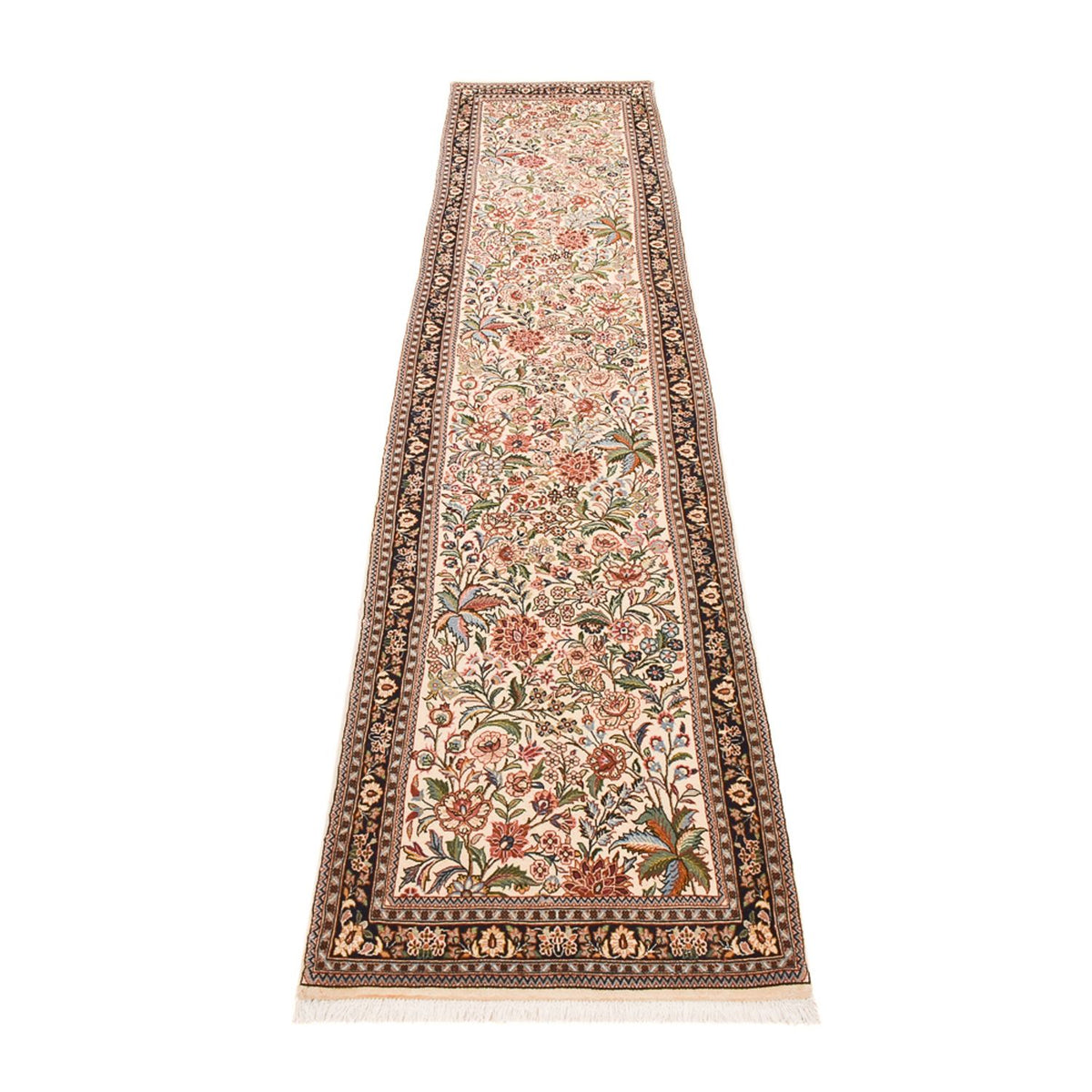 Runner Perser Rug - Ghom - 360 x 74 cm - sand