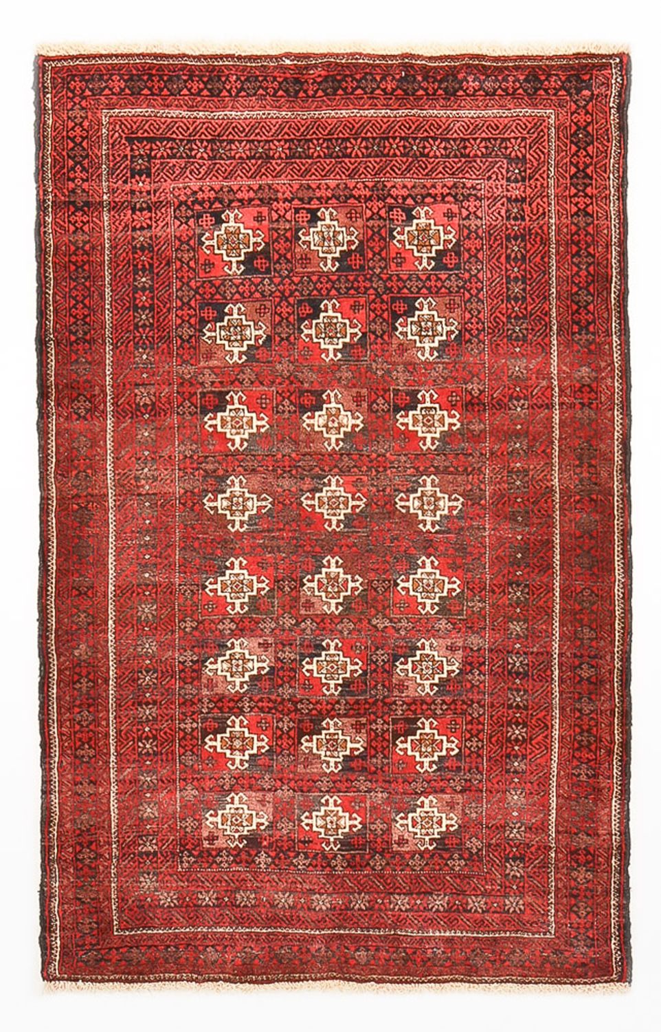 Belutsch Rug - 150 x 99 cm - red
