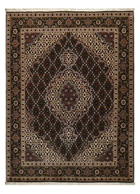 Perser Rug - Tabriz - Royal - 196 x 148 cm - dark brown