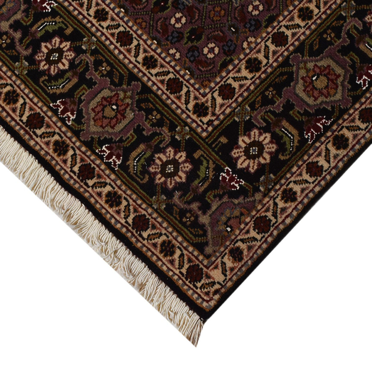 Perser Rug - Tabriz - Royal - 196 x 148 cm - dark brown