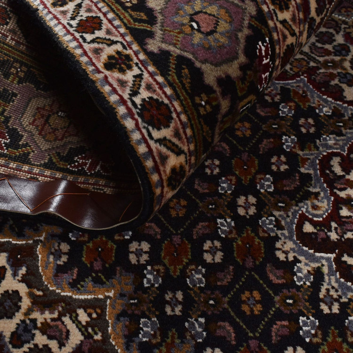 Perser Rug - Tabriz - Royal - 196 x 148 cm - dark brown