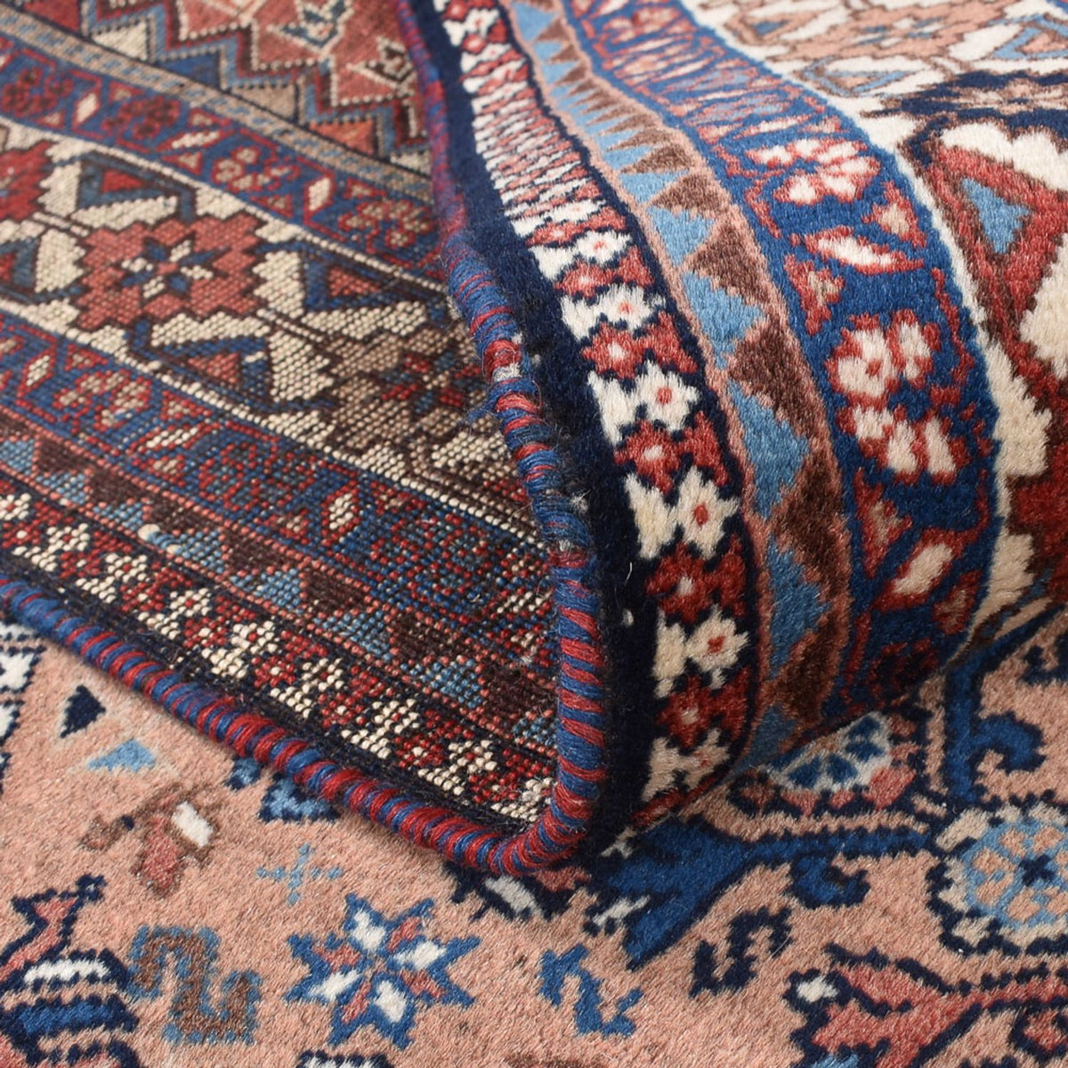 Perser Rug - Nomadic square  - 203 x 193 cm - light red