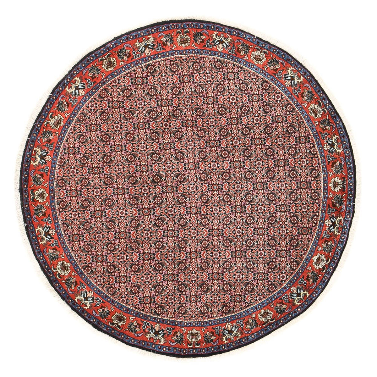 Perser Rug - Bidjar round  - 153 x 153 cm - light red