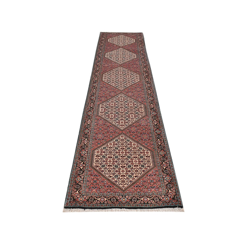 Runner Perser Rug - Bidjar - 400 x 83 cm - light red
