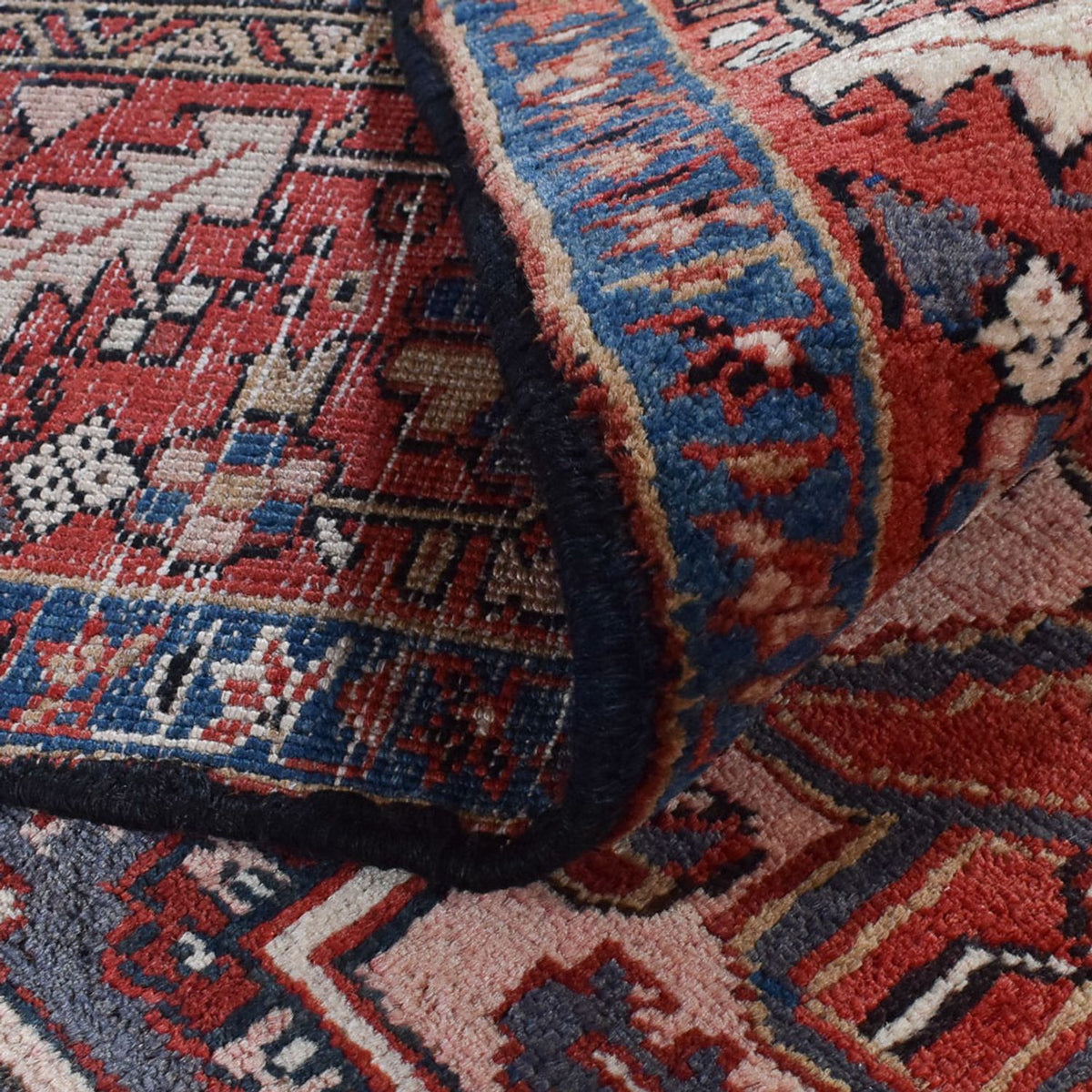 Perser Rug - Nomadic - 387 x 268 cm - red