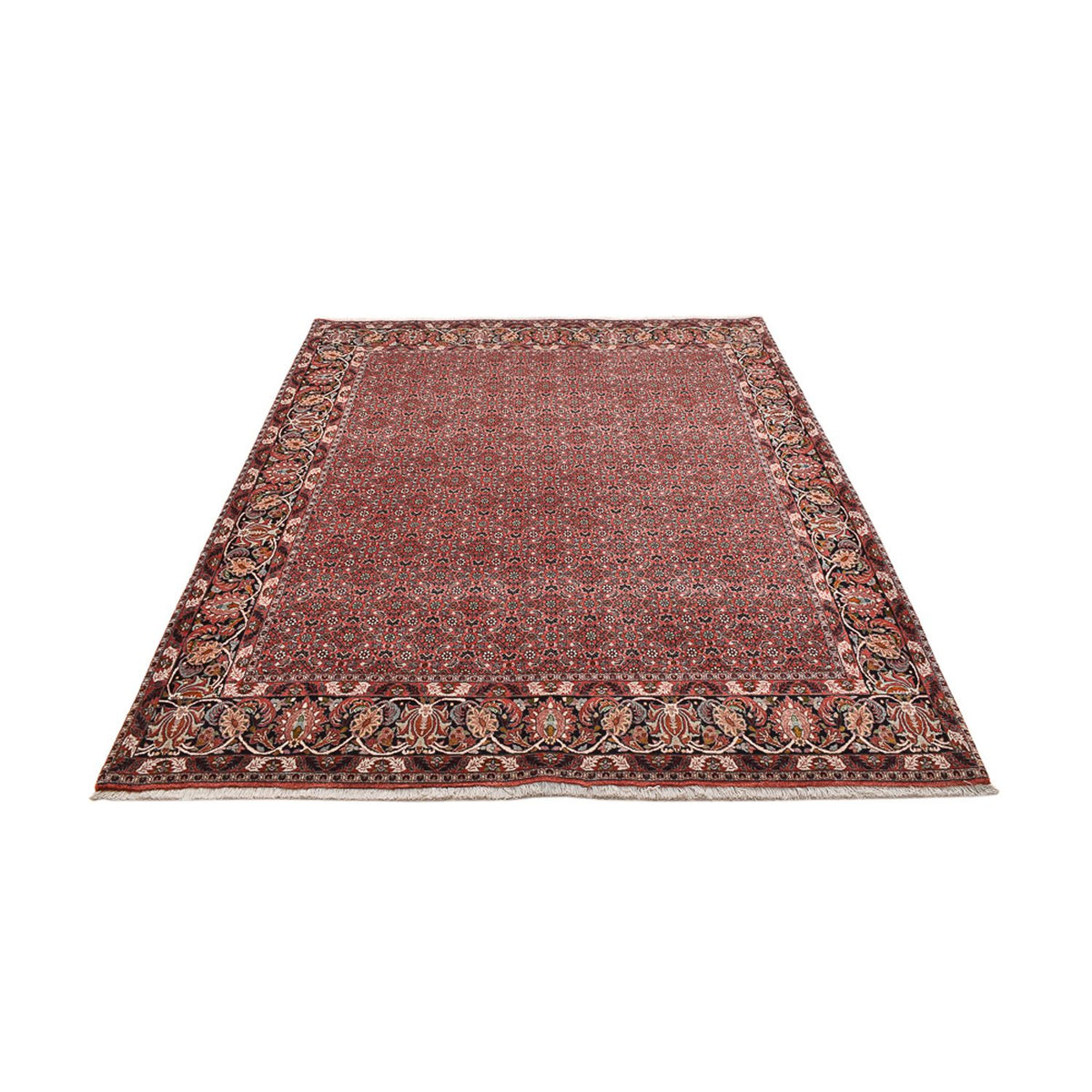 Perser Rug - Bidjar - 250 x 200 cm - dark red