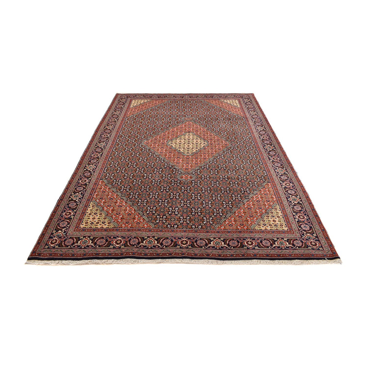 Perser Rug - Nomadic - 288 x 200 cm - bordeaux red