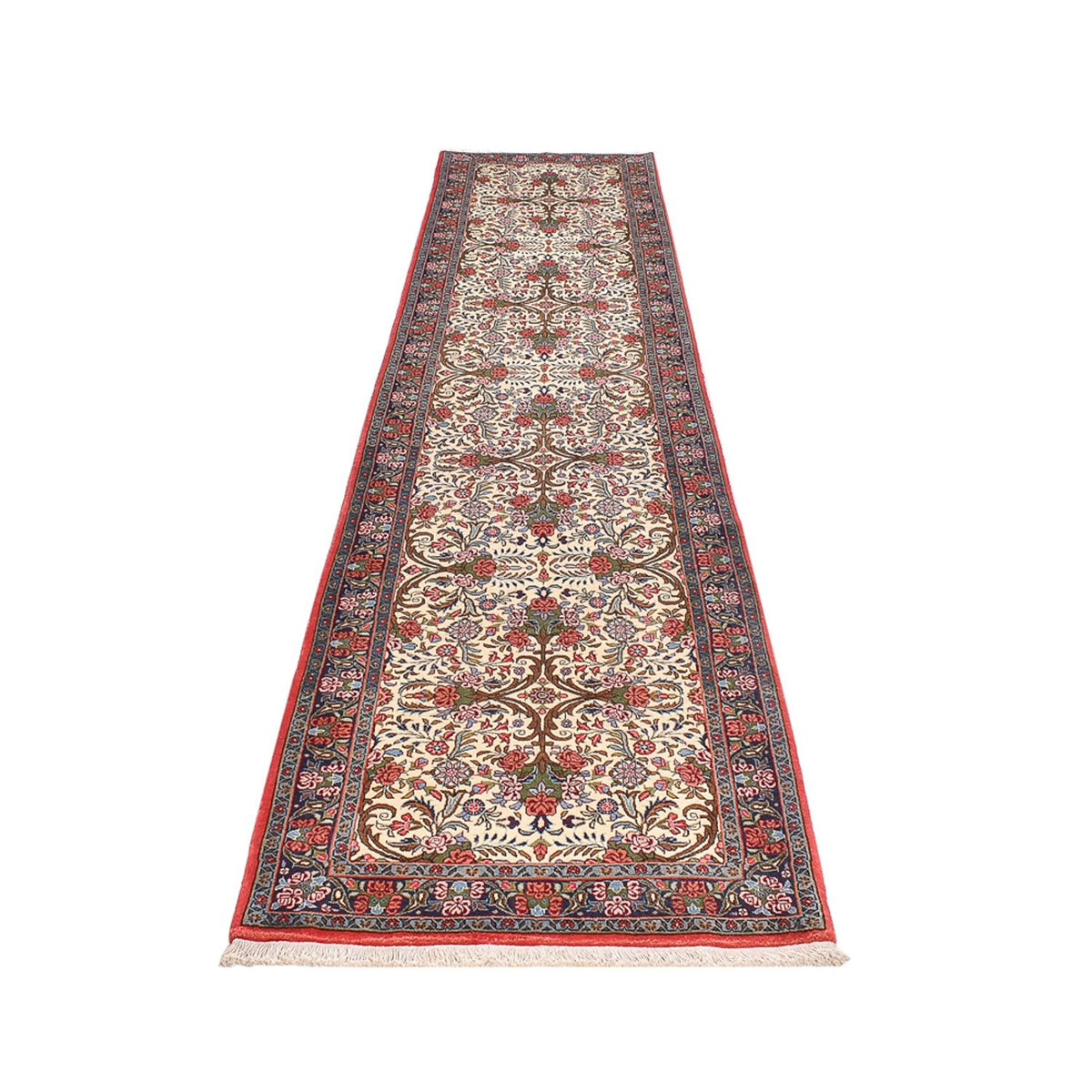 Runner Perser Rug - Bidjar - 400 x 92 cm - beige