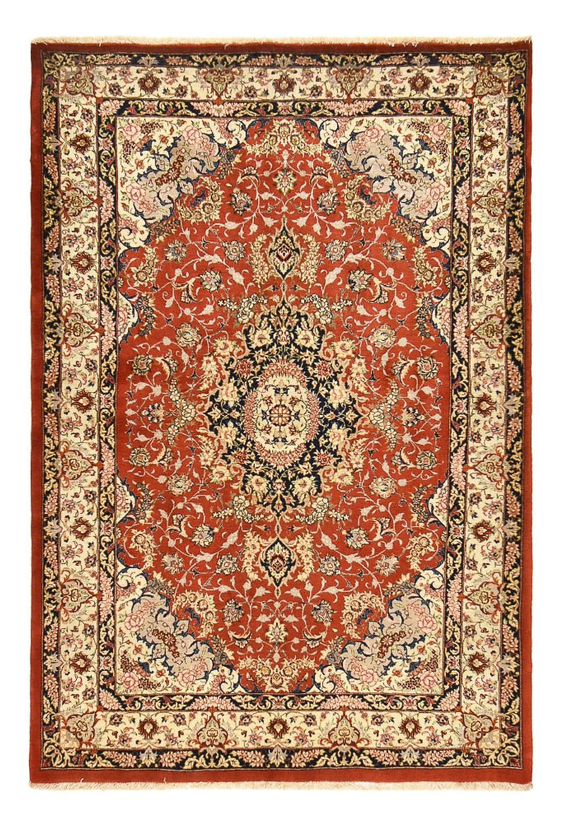 Perser Rug - Ghom - Royal - 205 x 138 cm - red