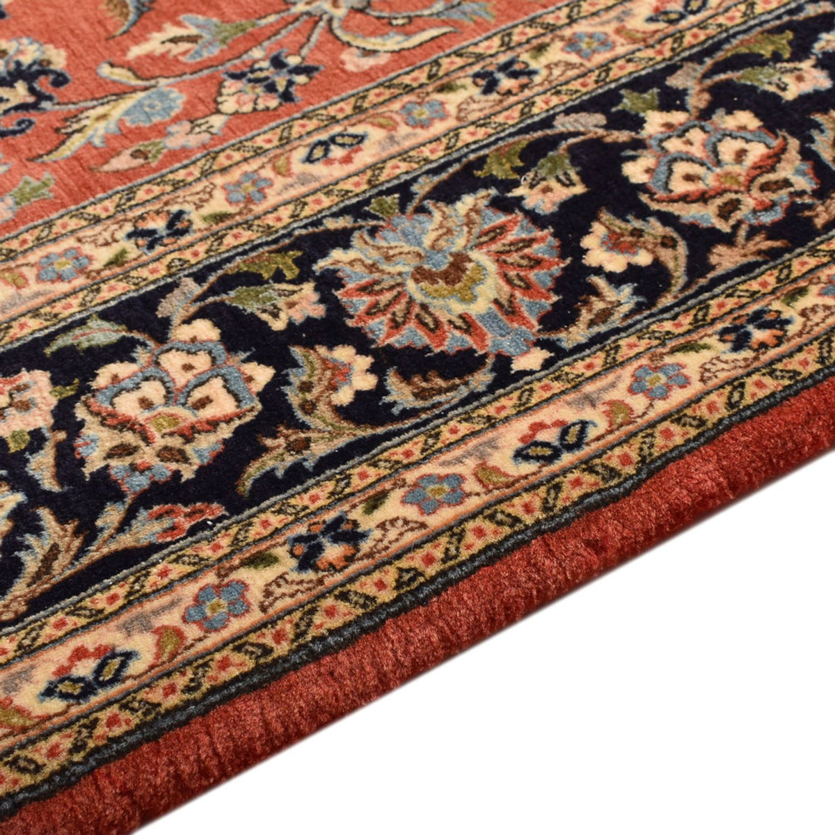 Perser Rug - Ghom - Royal - 220 x 141 cm - red