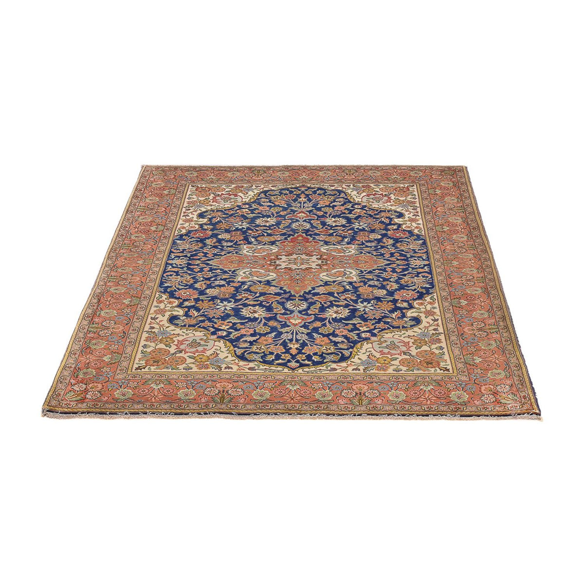Perser Rug - Ghom - Royal - 208 x 137 cm - dark blue