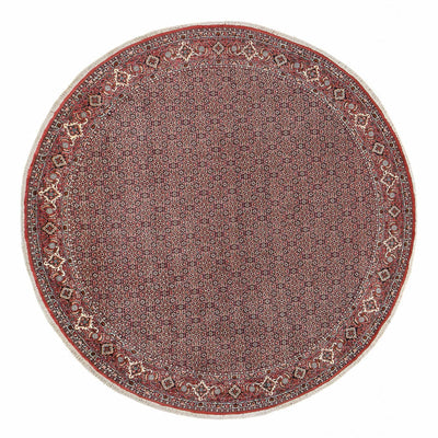 Perser Rug - Bidjar round  - 300 x 300 cm - dark red
