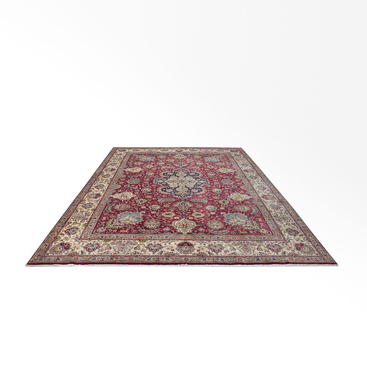 Perser Rug - Tabriz - Royal - 393 x 292 cm - red