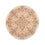 Perser Rug - Tabriz - Royal round  - 143 x 143 cm - salmon