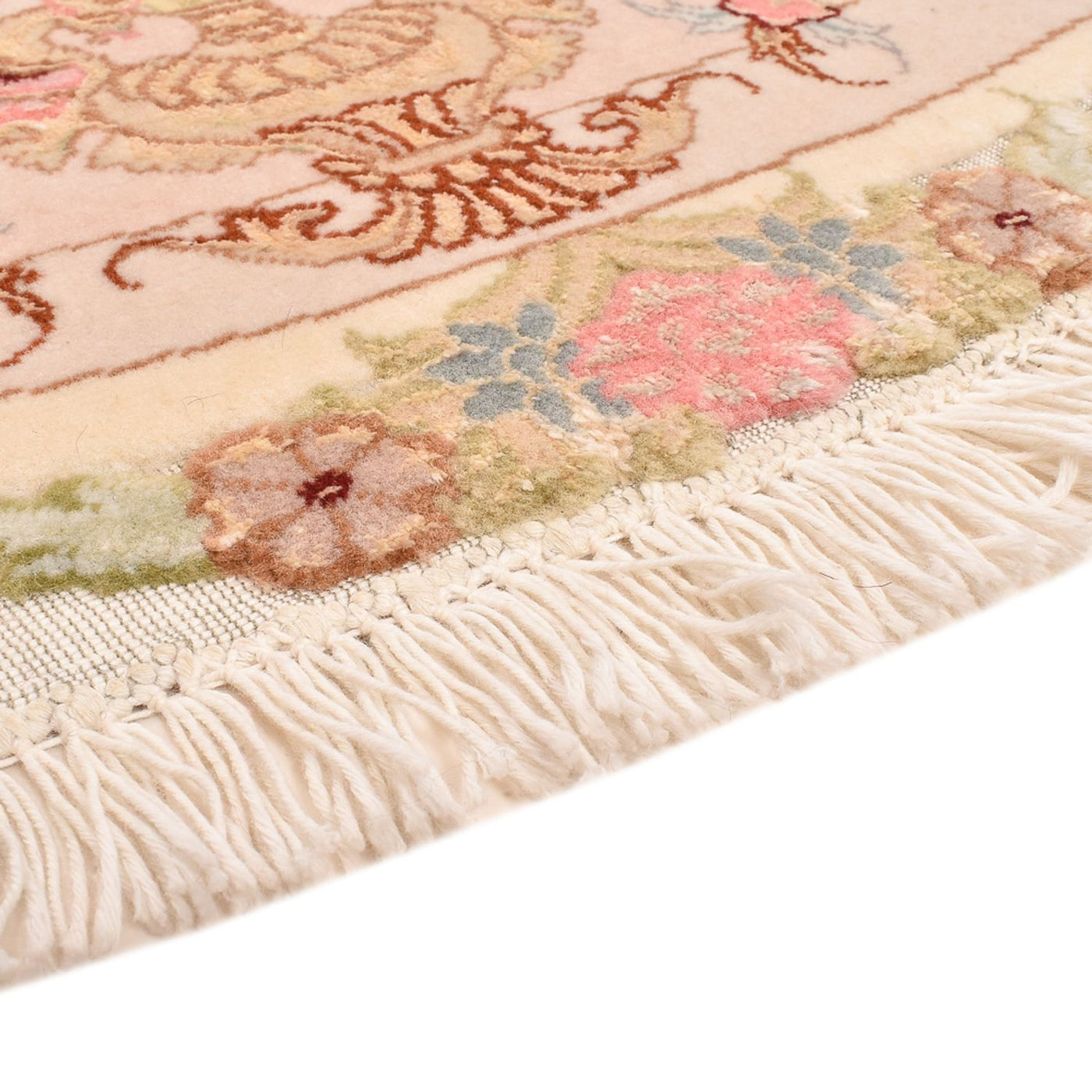 Tabriz - 50 Raj Rug 143x143cm - Persian Rugs