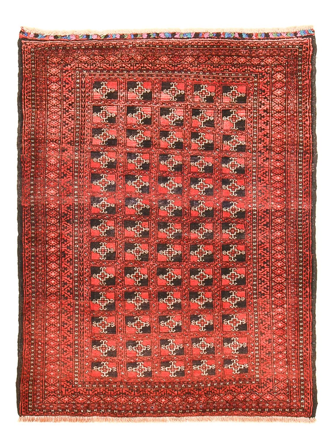 Belutsch Rug - 124 x 95 cm - red