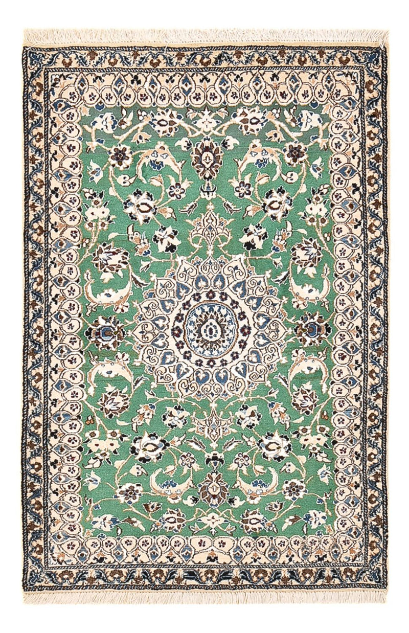 Perser Rug - Nain - Royal - 140 x 87 cm - green