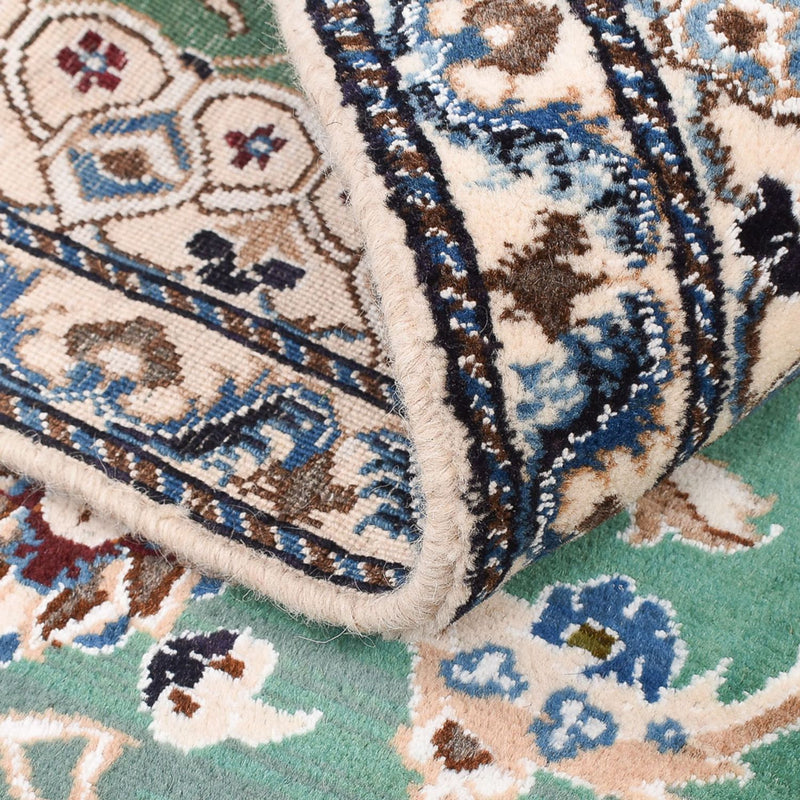 Perser Rug - Nain - Royal - 140 x 87 cm - green