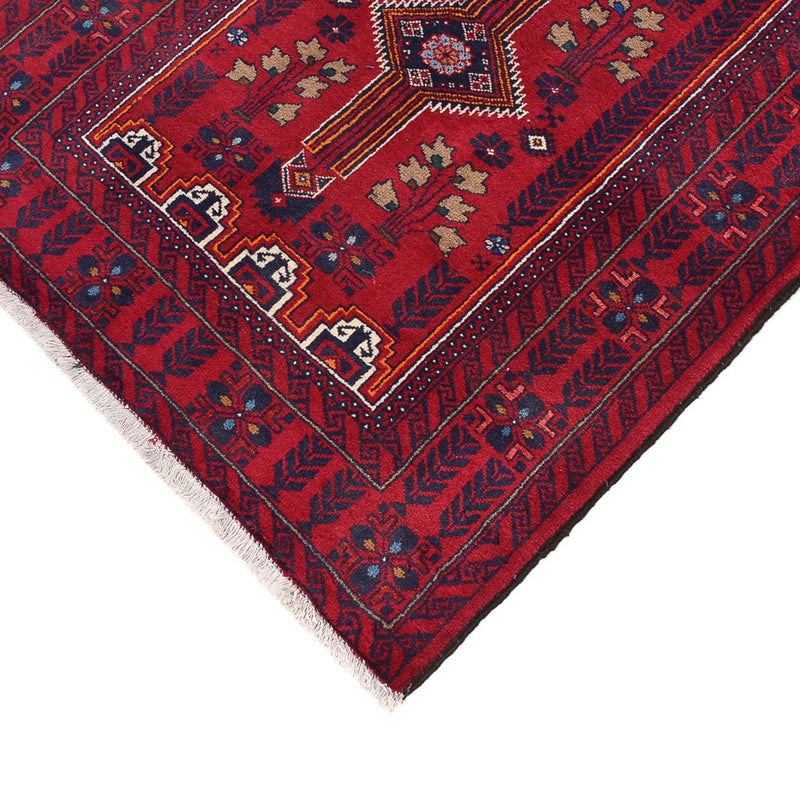 Runner Belutsch Rug - 416 x 100 cm - red
