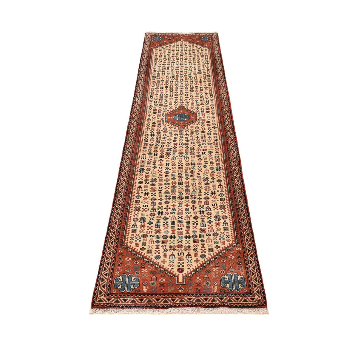 Runner Perser Rug - Nomadic - 292 x 66 cm - beige