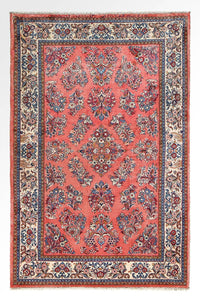 Perser Rug - Classic - 200 x 126 cm - red
