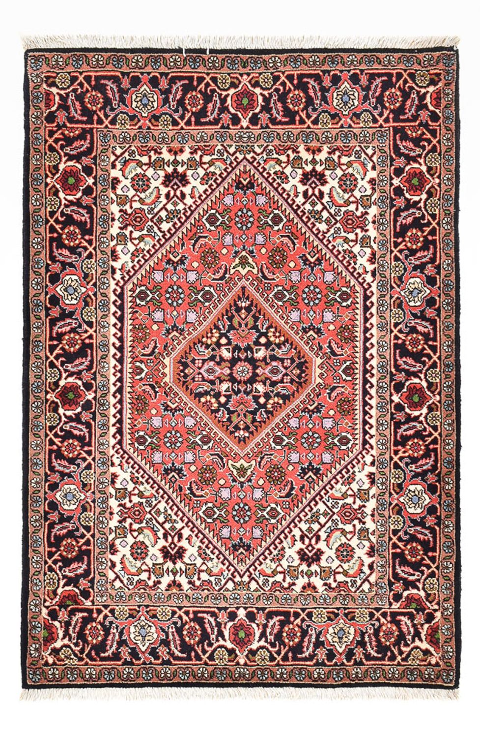 Perser Rug - Bidjar - 132 x 83 cm - light red
