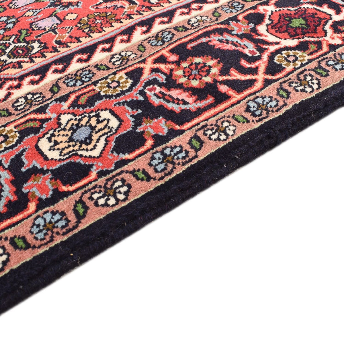 Perser Rug - Bidjar - 132 x 83 cm - light red
