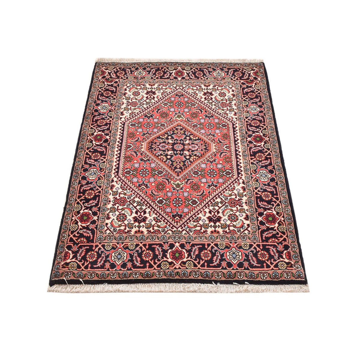 Perser Rug - Bidjar - 132 x 83 cm - light red