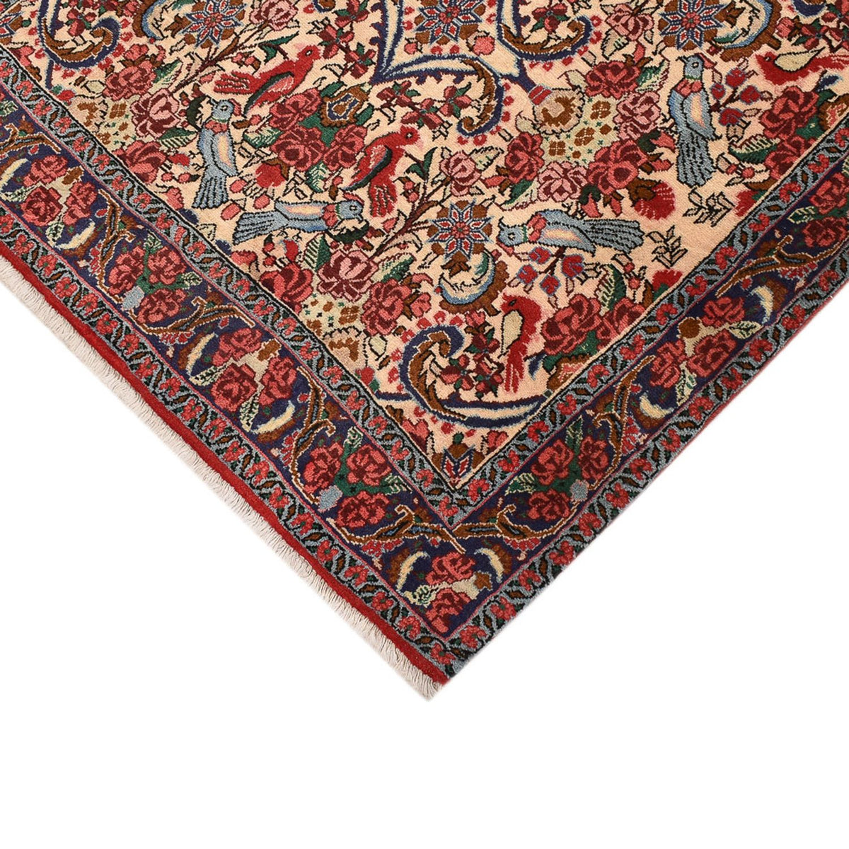 Runner Perser Rug - Bidjar - 404 x 96 cm - light red