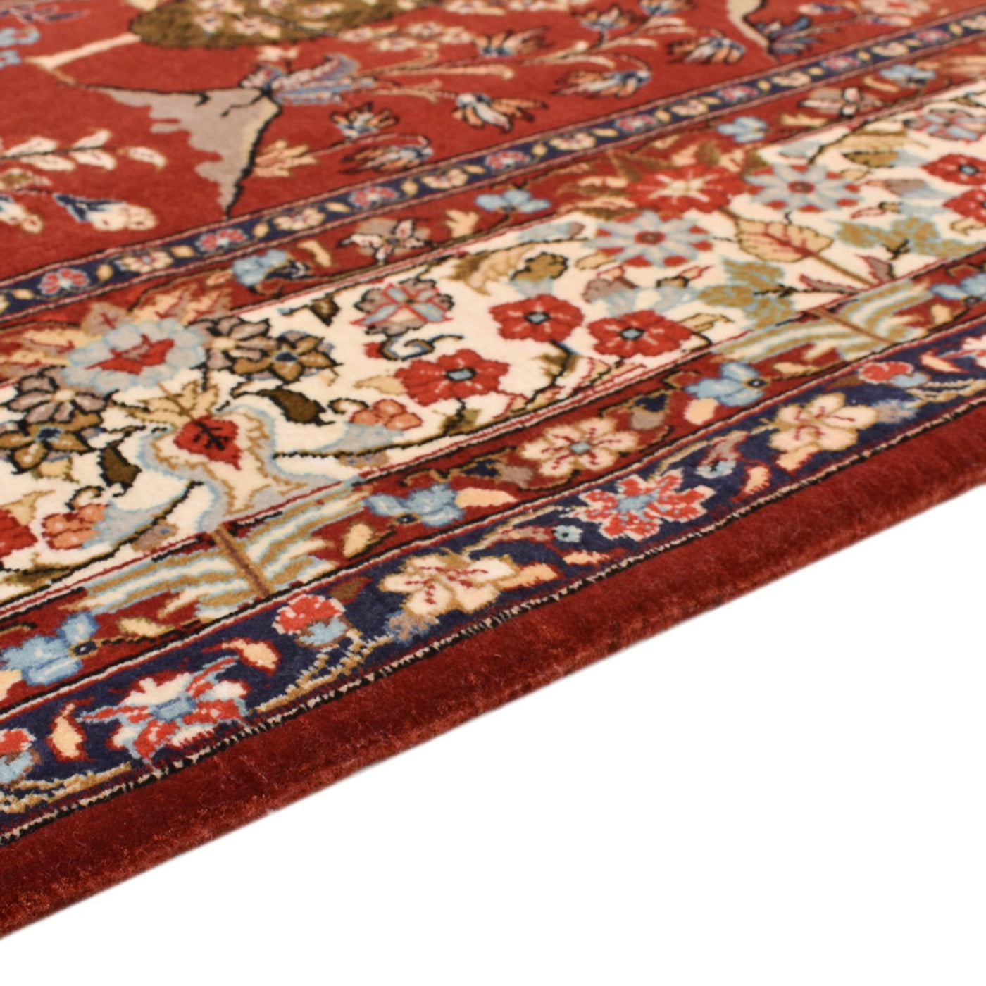 Qom Rug 203x138cm - Persian Rugs