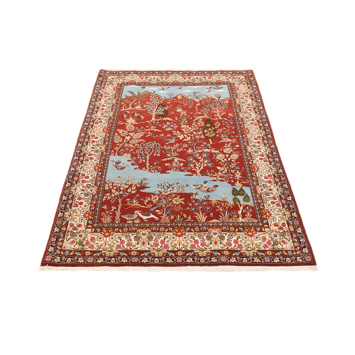 Perser Rug - Ghom - 203 x 138 cm - multicolored