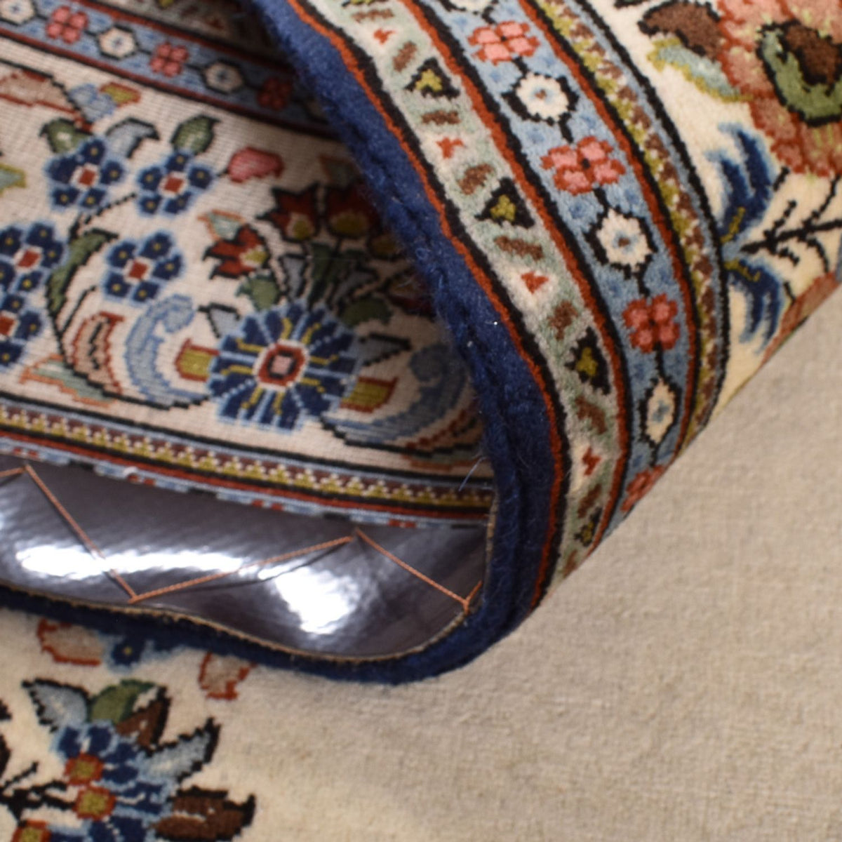 Perser Rug - Ghom - Royal - 188 x 130 cm - light beige