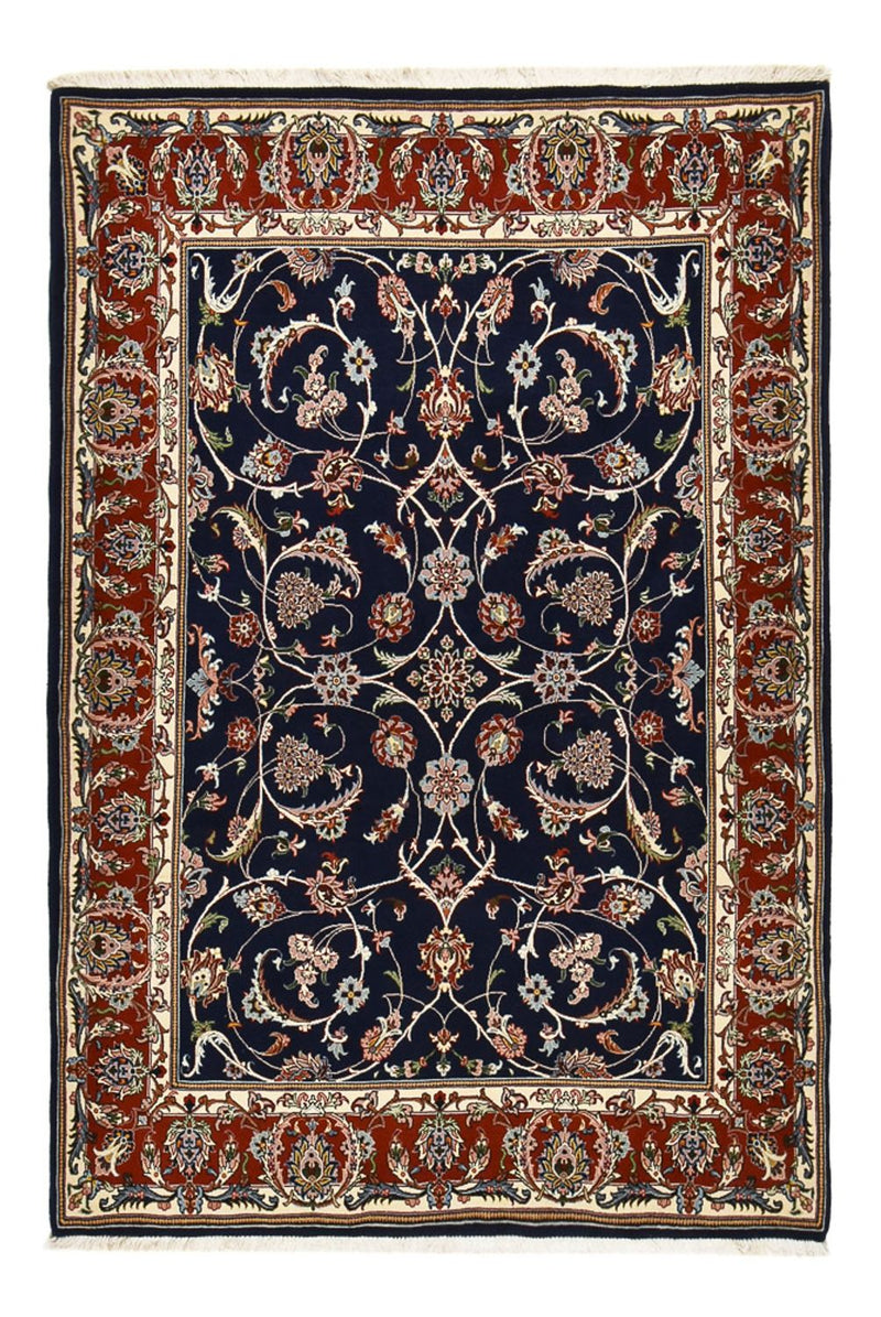 Perser Rug - Ghom - 212 x 146 cm - dark blue
