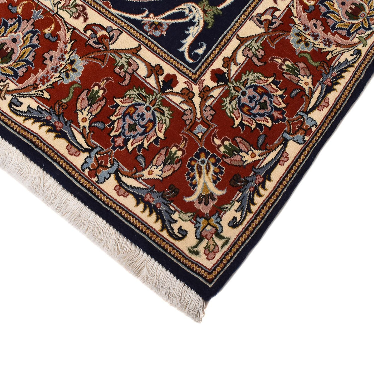Perser Rug - Ghom - 212 x 146 cm - dark blue