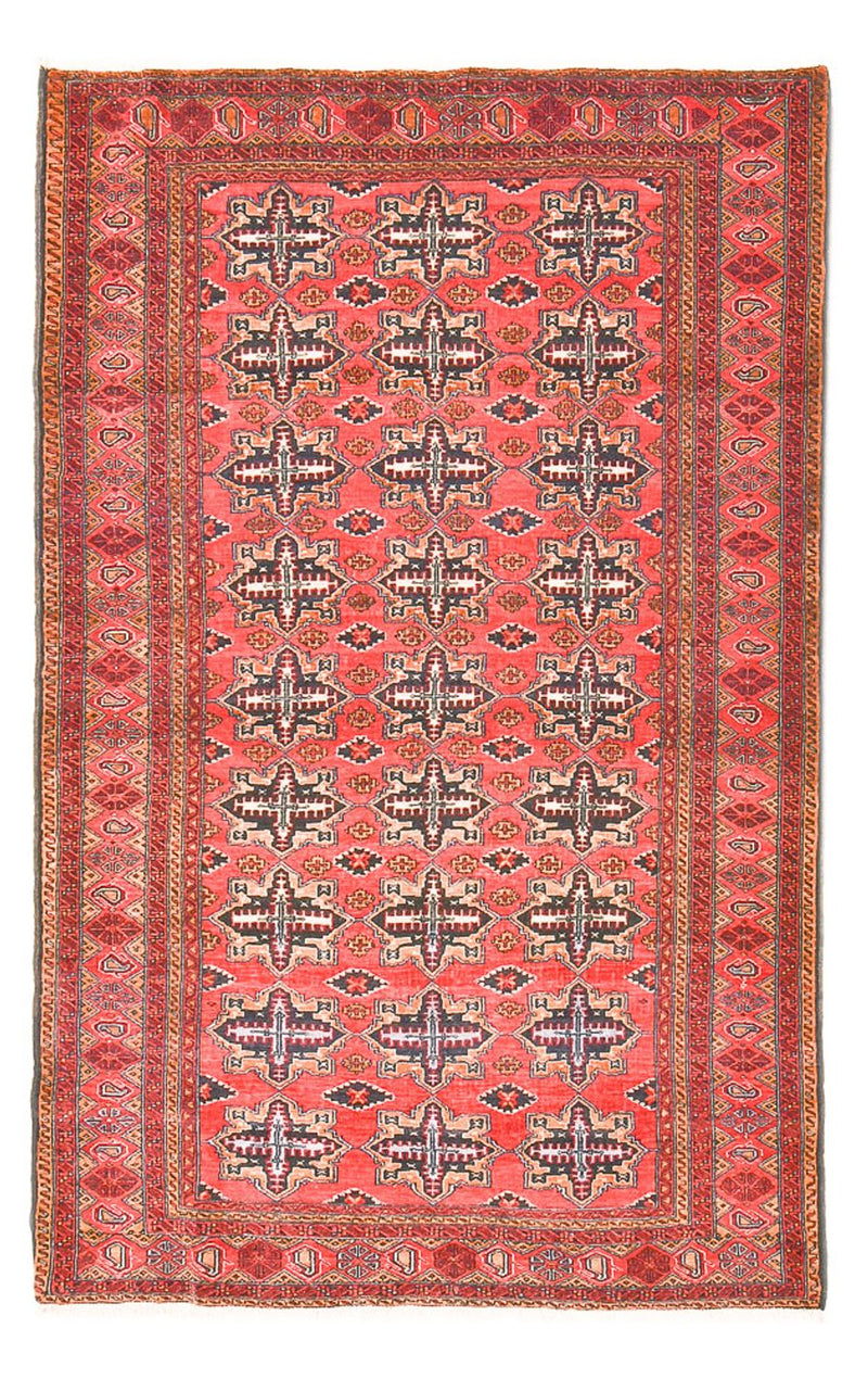 Belutsch Rug - 207 x 132 cm - light red