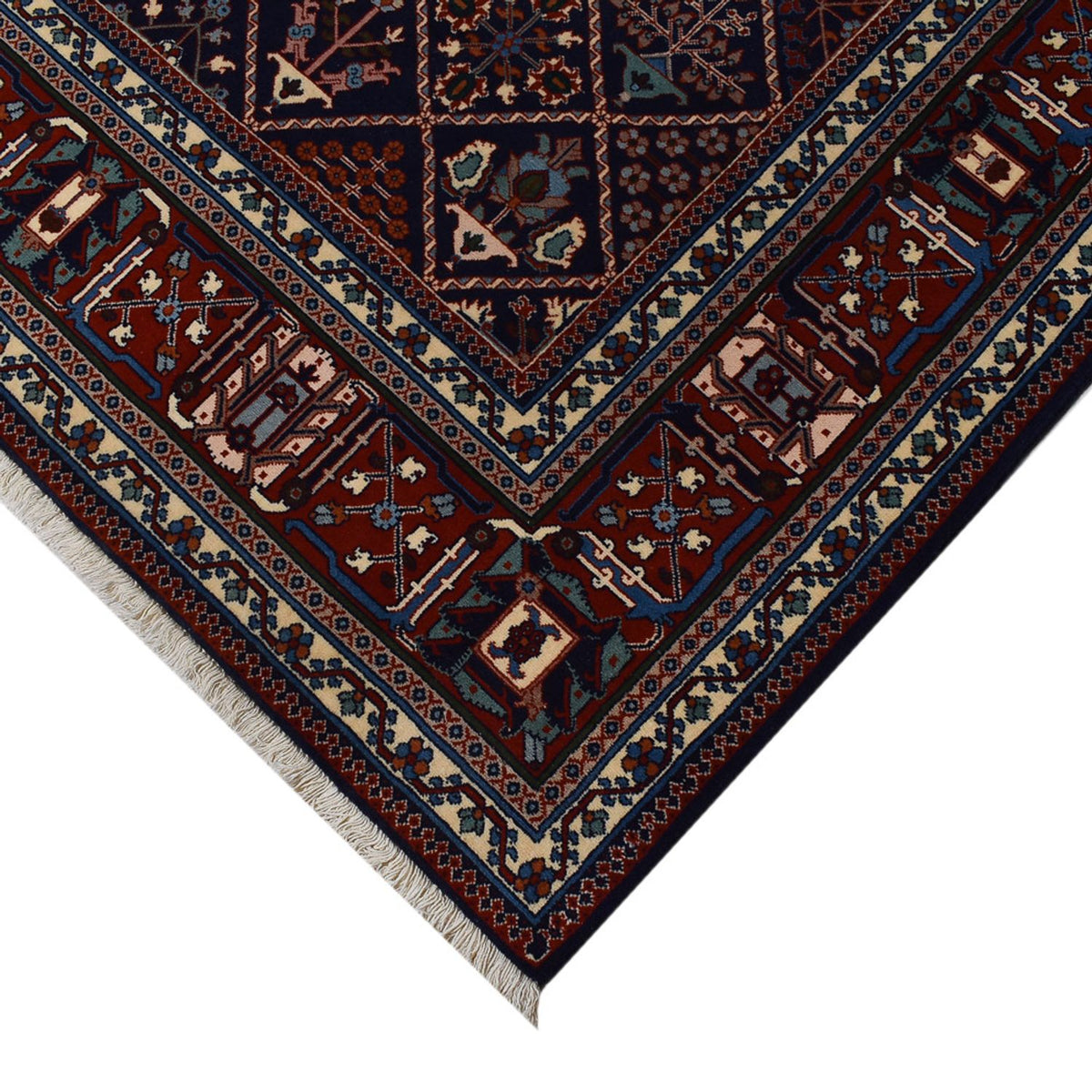 Perser Rug - Nomadic - 293 x 203 cm - wine red