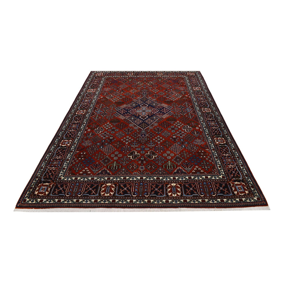 Perser Rug - Nomadic - 302 x 203 cm - dark red