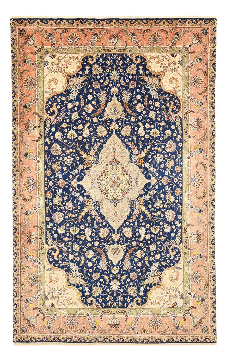 Perser Rug - Tabriz - Royal - 304 x 189 cm - dark blue