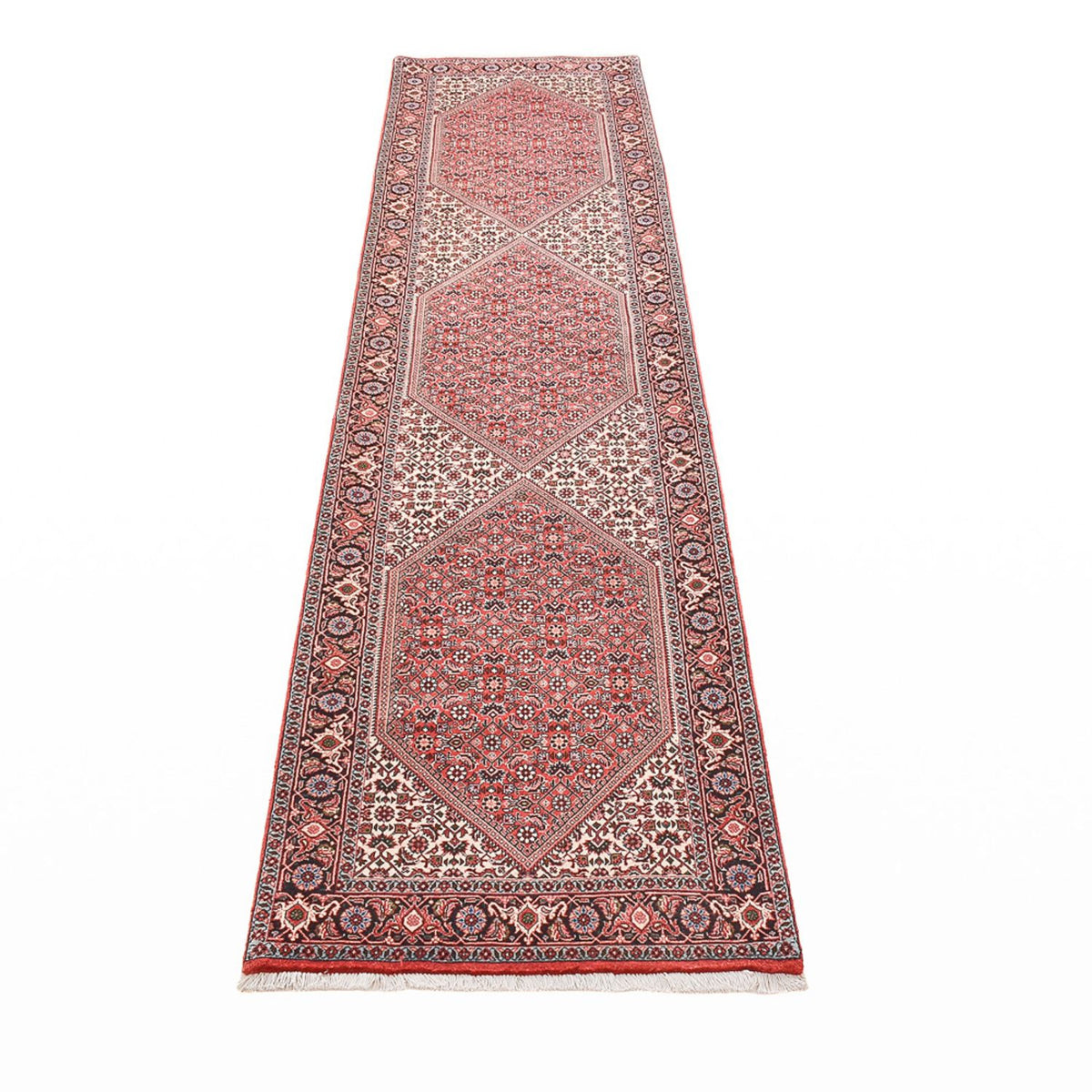 Runner Perser Rug - Bidjar - 298 x 72 cm - rust