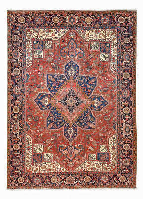 Perser Rug - Nomadic - 342 x 251 cm - red