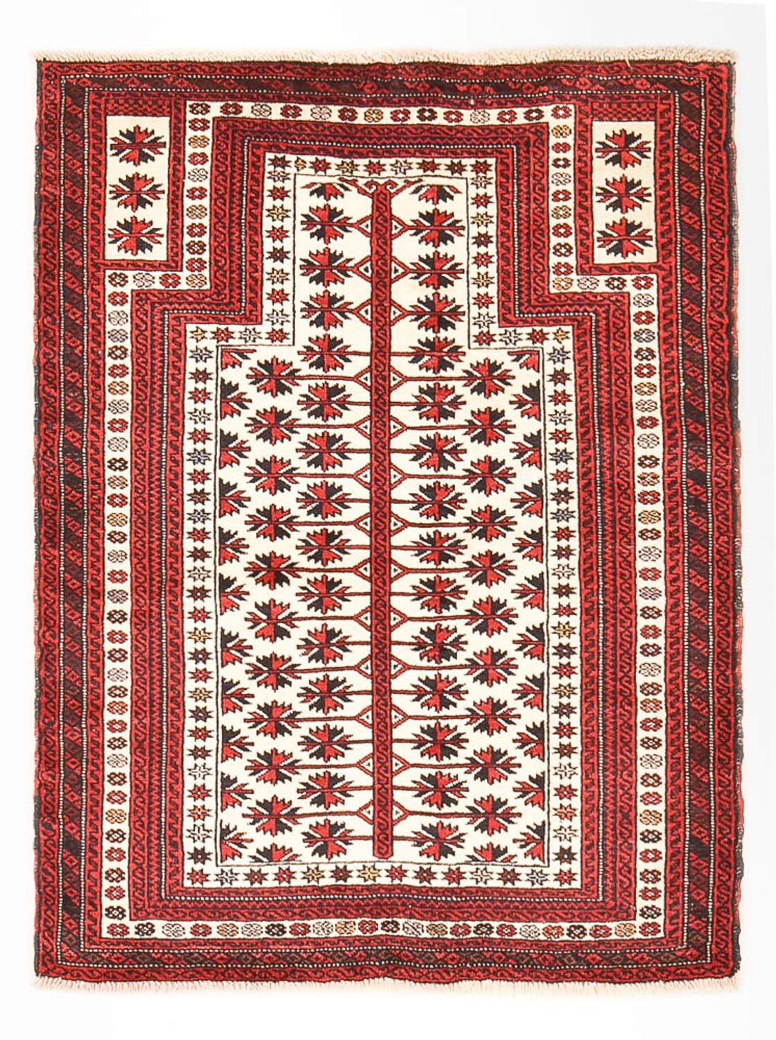 Belutsch Rug - 128 x 100 cm - multicolored