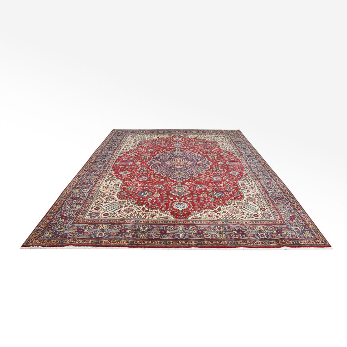 Perser Rug - Tabriz - Royal - 396 x 298 cm - red