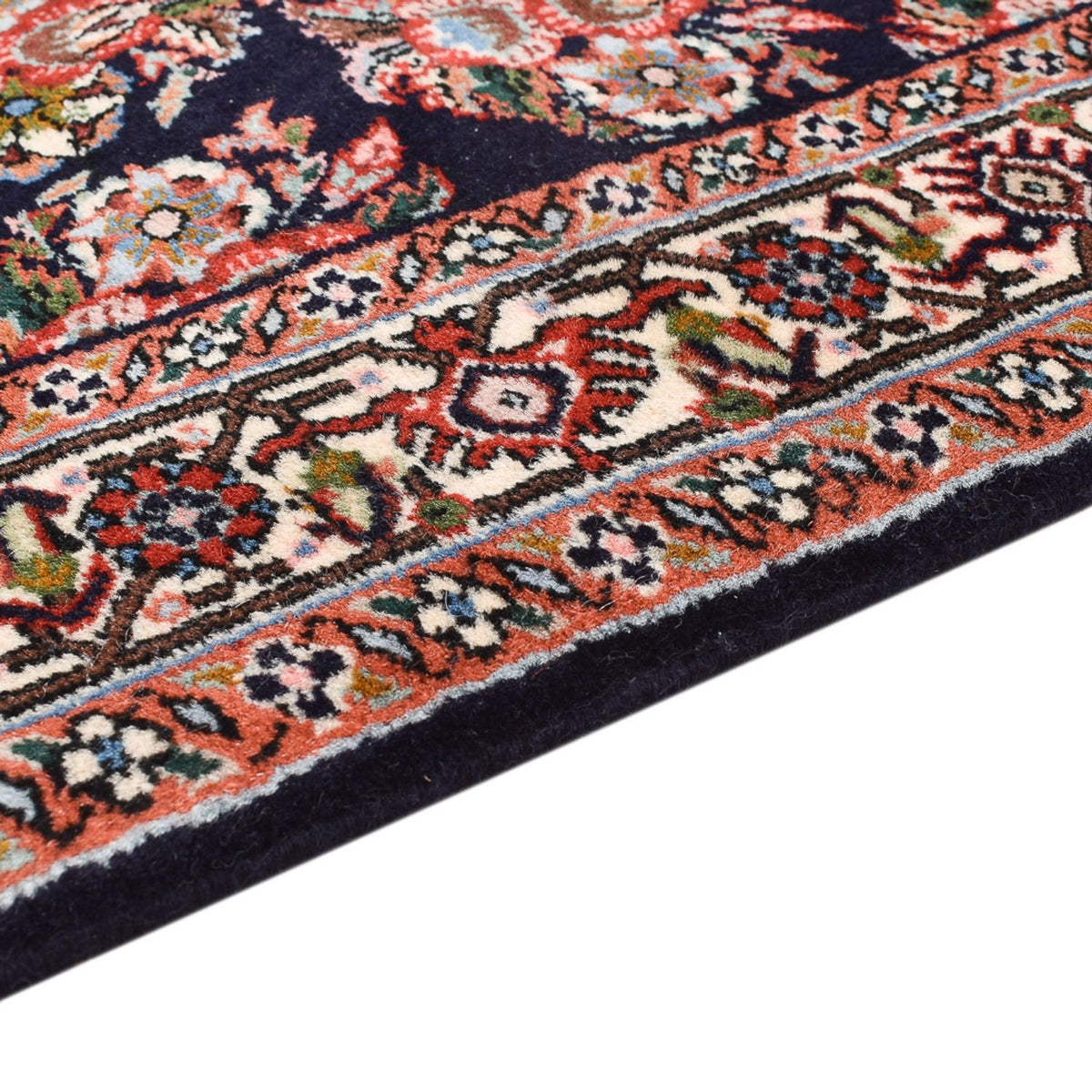 Runner Perser Rug - Bidjar - 200 x 70 cm - dark blue