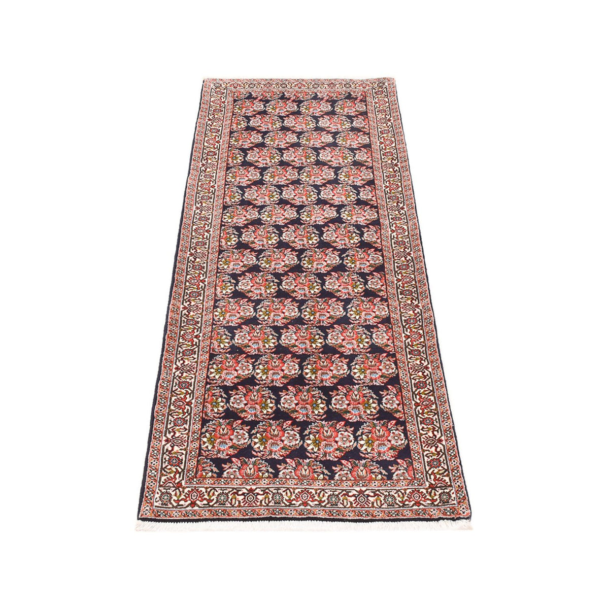 Runner Perser Rug - Bidjar - 200 x 70 cm - dark blue