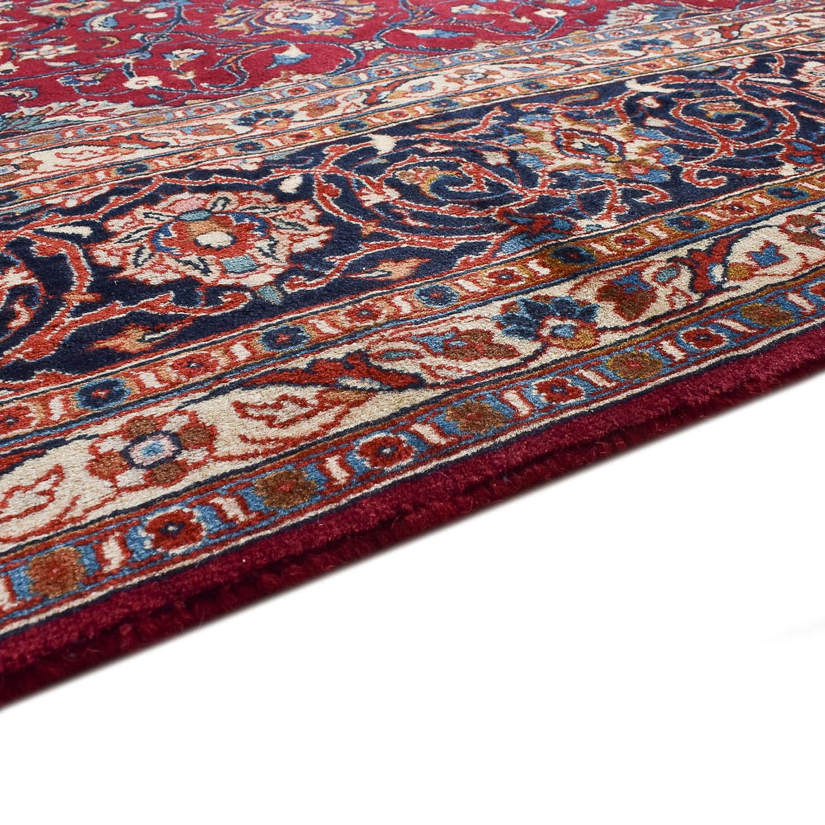 Perser Rug - Keshan - 340 x 245 cm - dark red