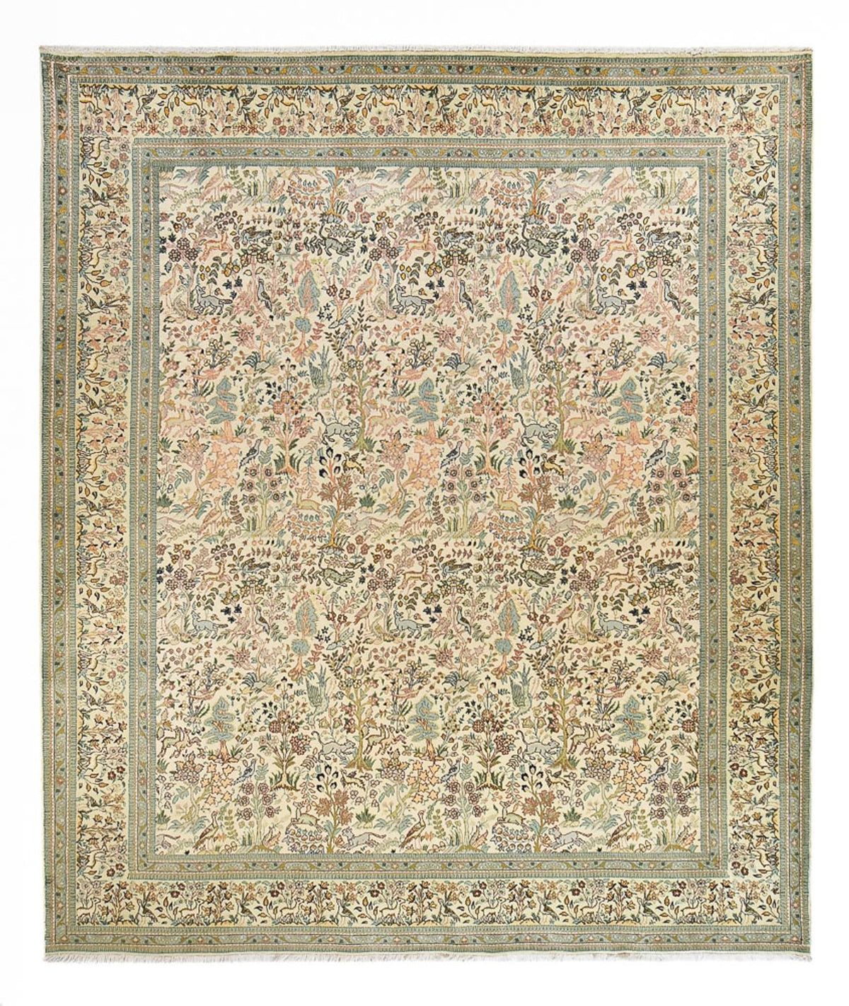 Perser Rug - Classic other shape  - 365 x 302 cm - light green
