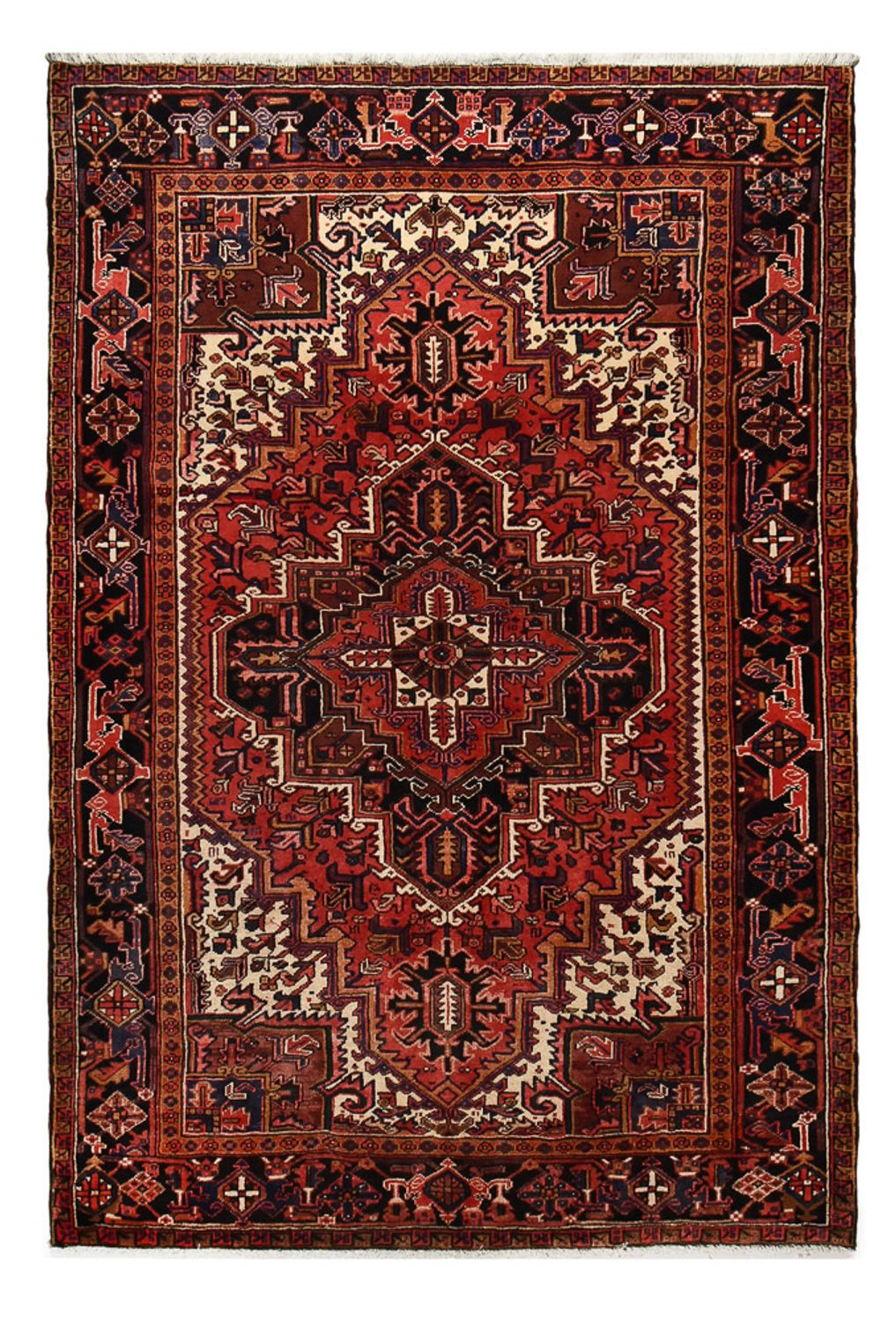 Perser Rug - Nomadic - 292 x 206 cm - red